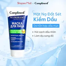 Mặt Nạ Đất Sét Compliment - Sạch Nhờn, Kiềm Dầu, Làm Dịu Cho Da Dầu Mụn, Da Nhạy Cảm 80ml