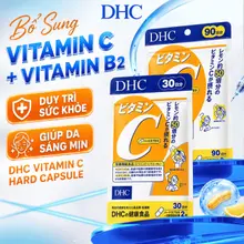 Viên Uống DHC Vitamin C Hỗ Trợ Giảm Thâm Da - TPBVSK Vitamin C Hard Capsule 30 Ngày 60 Viên