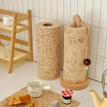 Giấy Nhà Bếp Khăn Giấy Đặc Biệt Dày Ướt Khô Kép Món Ăn Vải Thấm Hút Nước Khi Lười Rag 26.3.13
