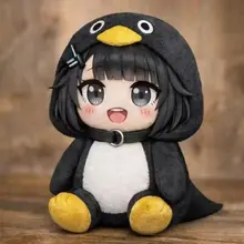 Guguga Little Penguin 25cm Đồ chơi sang trọng Arknights: Endfield‌ Đồ chơi nhồi bông Mô hình nhân vật hành động Đồ chơi sưu tập Quà tặng cho trẻ em và người hâm mộ