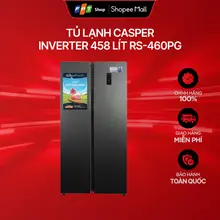 Tủ lạnh Casper Inverter side by side 458 lít RS-460PG