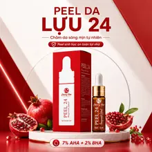Combo Peel Da Lựu Đỏ AHA BHA Làm Sạch Giúp Da Thông Thoáng, Đều Màu, Sáng Mịn, Căng Bóng 5ML