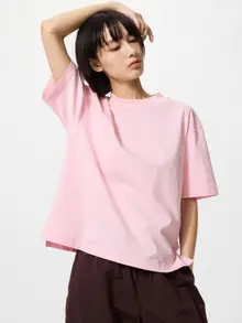 AIRism Cotton Áo Thun (Nữ)
