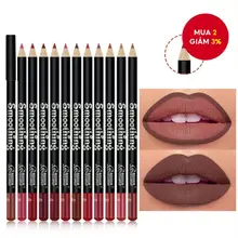 Bút chì lót môi một màu chống thấm nước chống nhòe trang điểm chống chuyển giao Mỹ phẩm