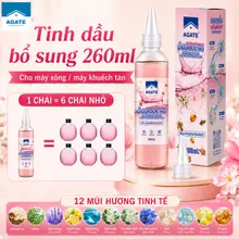 Tinh dầu khuếch tán dạng lớn 260ml – tinh dầu bổ sung dùng cho mọi loại máy xông thơm
