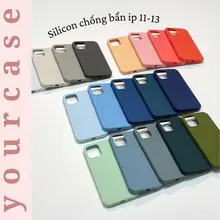 (Dòng 11-13) Ốp lưng silicon chống bẩn, mịn tay, lót nhung full viền cho iphone 11/12/13/14/15/16/17/Pro/Plus/Promax