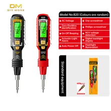 Bút đo điện áp có độ chính xác cao mới DIYMORE B20 với màn hình kỹ thuật số điểm dừng phát hiện đa chức năng và bút kiểm tra cảm ứng điện