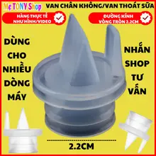 [Mua3-Tặng1]Van Chân Không,Van Thoát Sữa Cho Máy Hút Sữa Các Loại,Van Trắng Cho Máy Hút Sữa Sx Bởi Maymom