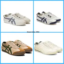 Giày thể thao Onisuka Tiger màu xám trắng cho nam nữ, Giày sneaker thể thao nam nữ tiger full box bản cao cấp