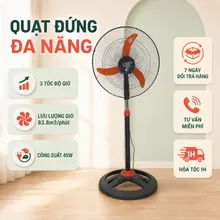 💥Miễn Phí Ship💥 Quạt Cây Cỡ Lớn Công Suất 45w Điện Áp 220v giá xưởng
