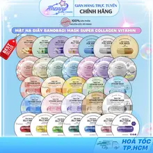 Mặt Nạ Giấy Banobagi Mask Super Collagen Vitamin Viên Thuốc Dưỡng Trắng Da Cấp Ẩm Phục Hồi Giảm Mụn Kiềm Dầu 30ml