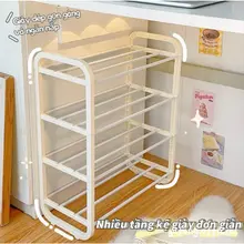 Giá để giày cửa đơn giản nhiều tầng nhà ở ký túc xá sinh viên đại học phòng cho thuê tủ giày tủ đựng giày nhỏ