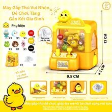 🎮🕹️Đồ chơi máy gắp thú mini dễ thương cho bé