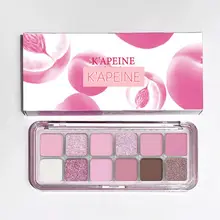 Derf 12 Màu Phấn Mắt Bảng K'APEINE Matte Pearl Màu Hồng Chống Thấm Nước Trang Điểm Lâu Dài Mỹ Phẩm