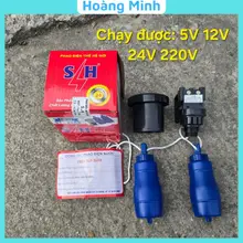 Phao điện chạy 5V 12V 24V 220V lắp cho máy bơm hoặc kết hợp Role an toàn