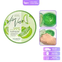 Gel Nha Đam Dưỡng Ẩm Arumore Calming and Moisturizing Aloe Vera Purity 99% Soothing Gel (300ml)