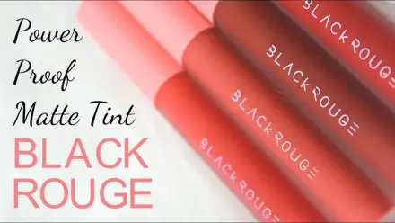 Trải nghiệm Son Black Rouge Power Proof Matte Tint – Test thực tế trên tay