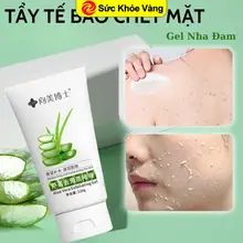 Tẩy Da Chết Mặt Làm Sạch Sâu Cho Làn Da Sạch Mịn Căng Bóng, Gel Tẩy Tế Bào Chết Da Mặt Chiết Xuất Nha Đam