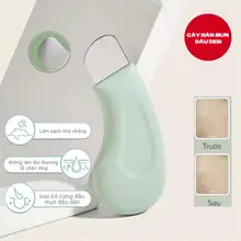 🥎bloomstar🥎Dụng cụ lấy nhân mụn & loại bỏ mụn đầu đen - Dao cạo silicon - Chăm sóc da tại gia