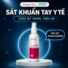 Nước Rửa Tay Khô Sát Khuẩn Nhanh THA HANDRUB - 100ml & TH.A GEL - 30ml Diệt Khuẩn Nhanh Thiết Kế Nhỏ Gọn Tiện Bỏ Túi