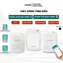 Máy xông tinh dầu iCHARM, khuếch tán tạo mùi thơm công nghiệp cho khách sạn, spa và trong phòng