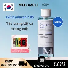 Kem tẩy trang Melomeli B5 Hyaluronic Acid 550ml-Hàng làm sạch sâu, Thích hợp cho mọi loại da