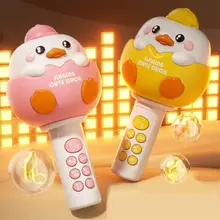 Micro Karaoke Hình Vịt MIni Boo  – Kết Nối Bluetooth, Đèn LED, Âm Nhạc, Đồ Chơi Giáo Dục Sớm Giúp Bé Yêu
