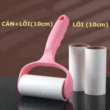 Combo-Cây lăn bụi 10cm 16cm 24cm lõi giấy lăn bụi làm sạch quần áo ga giường sofa lông chó mèo】