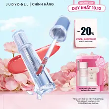 JUDYDOLL Son bóng "Ice-iron" Watery Lip Gloss Lâu trôi Không dính cốc Dưỡng ẩm 2,4g