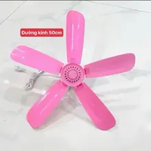 Quạt Trần Màn 5 Cánh 820 Sải Cánh 50cm -Giao Màu Ngẫu Nhiên