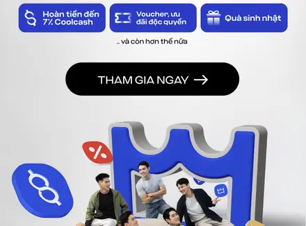 CoolClub Coolmate – Hoàn Đến 7% CoolCash, Voucher Đến 25%