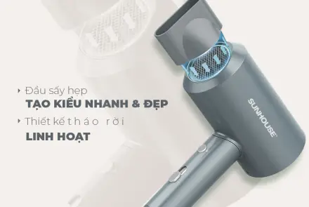 Đánh giá chất lượng máy sấy tóc Sunhouse: Có thực sự tốt và rẻ?