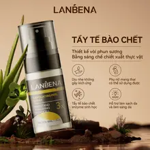LANBENAXịt Tẩy Tế Bào Chết Mặt  (30ml) - Làm Sạch Sâu , Cải Thiện Làn Da Thô Ráp , Tiết Dầu, Giảm Mụn tẩy da chết Skincare