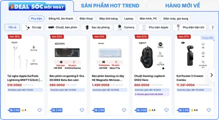 Flash Sale 20h–22h Thứ 3 & Thứ 4 — Giảm Đến 67%