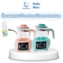 Máy Đun Nước Pha Sữa Coco Bear&Tootie 1.3L Điều Chỉnh Giữ Nhiệt 24h, Ấm Đun Siêu Tốc Pha Sữa Tiện Lợi Thông Minh Cho Mẹ