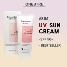 [SJM] Kem chống nắng y tế 60ml, Dưỡng ẩm chăm sóc da mỹ phẩm hàn quốc SPF 50 +