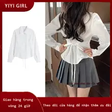 Áo Sơ Mi cổ đứng Thời Trang Mùa Thu Hàn Quốc Dành Cho Nữ YIYI GIRL