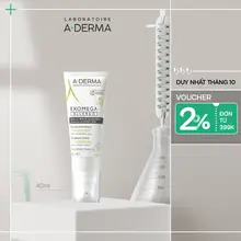 Kem dưỡng cho viêm da cơ địa, da dị ứng A-Derma EXOMEGA Allergo Emollient Balm giúp giảm ngứa, khô, kích ứng da