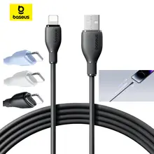 Cáp sạc nhanh Baseus USB sang iP 2.4A độ đàn hồi cao, bền, chắc, sạc nhanh gấp hai lần công nghệ cũ, dễ vệ sinh sạch sẽ