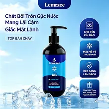 Gel bôi trơn lemezee Lubricant siêu trơn, lâu khô, lạnh an toàn 300ml