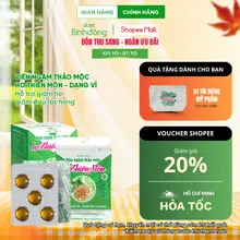Viên ngậm thảo mộc ho Thiên Môn Dạng Vỉ Dược Bình Đông - Hỗ trợ giảm ho, giảm đờm, giảm đau họng