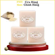 Xà Phòng Cám Gạo - Xà Phòng Trắng Da Thái Lan Jam Rice Milk Soap,  60gr