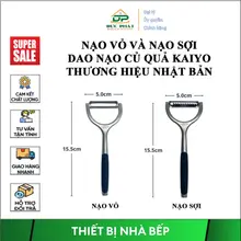 Dao nạo củ quả Kaiyo thương hiệu Nhật (Nạo vỏ và Nạo sợi) dụng cụ bào sợi, bảo vỏ, nạo sợi cao cấp