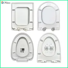 KS.88 - Nắp bồn cầu đóng rơi êm cho các loại bồn cầu liền (01) khối. Làm từ nhựa PP cao cấp màu trắng bóng bền.