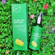 COMBO 4 CHAI Chai Xịt tóc Bưởi xanh 100ml kích mọc tóc giúp tóc mềm mượt, phục hồi tóc hư tổn và mau dài