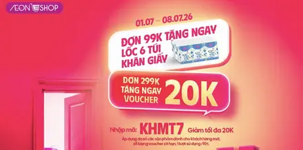 Chào bạn mới TOPVALU - Đón deal siêu xịn từ AEONESHOP!