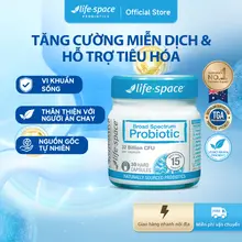Probiotic Life Space dành cho người lớn Phổ rộng Probiotic 30 viên Hỗ trợ sức khỏe đường ruột Tăng cường miễn dịch