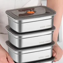 SET 3 HỘP INOX 304 HANAMO CAO CẤP KÈM NẮP – BẢO QUẢN THỰC PHẨM AN TOÀN, DÙNG ĐƯỢC LÒ VI SÓNG