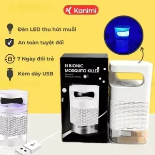 (XA_KHO)Đèn bắt muỗi - Máy bắt muỗi diệt côn trùng thông minh kiêm đèn ngủ có cổng sạc USB ( Có Bảo Hành Lỗi 1 Đổi 1 )