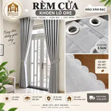 Rèm cửa chống nắng cực tốt , sang trọng, nhiều kích cỡ, hoạ tiết -MÀU XÁM BẠC
